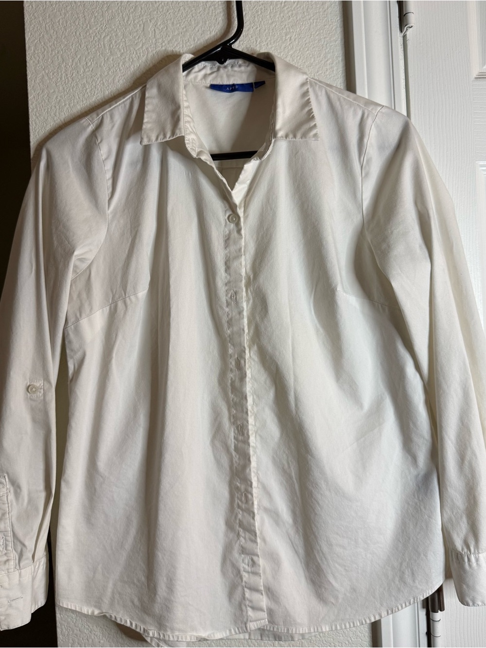 Apt. 9 Women's White Button-Down Shirt
